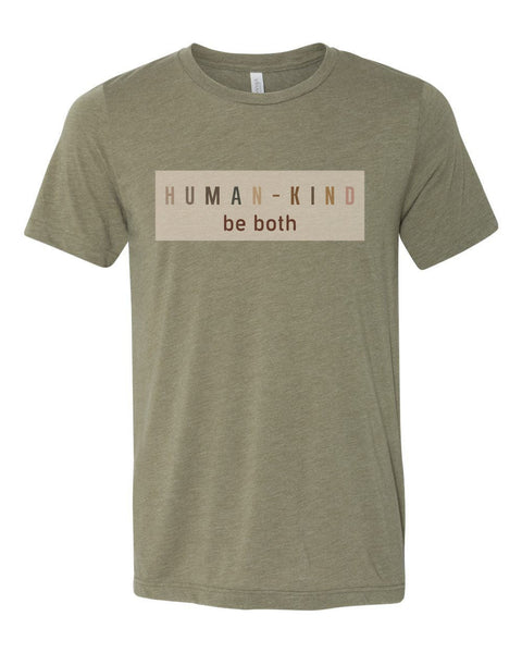 Humankind, Equality Shirt, Humankind Shirt, Unisex Fit, Be Kind Shirt, Be Both Tee, Soft Bella Canvas, Be Kind Tee, Trendy Apparel, 2020 Tee - Chase Me Tees LLC