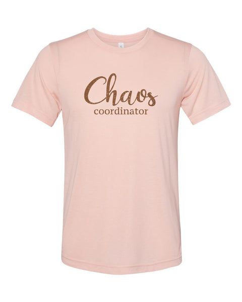 Chaos Coordinator, Mom Tank Top, Racerback, Gift For Mom, Motherhood Shirt, Mother's Day Tee, Muscle Tank Top, Gift From Daughter, Mom Shirt - Chase Me Tees LLC