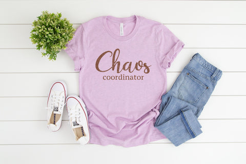 Chaos Coordinator, Mom Tank Top, Racerback, Gift For Mom, Motherhood Shirt, Mother's Day Tee, Muscle Tank Top, Gift From Daughter, Mom Shirt - Chase Me Tees LLC