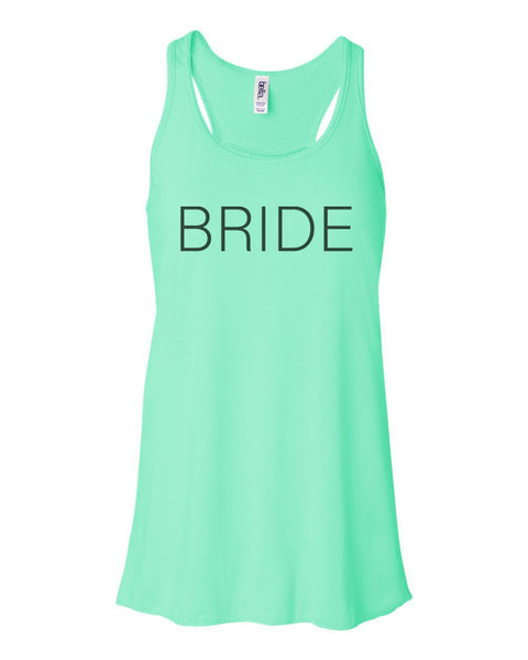 Bachelorette Tank Top, Bride, Bride Racerback, New Bride, Honey Moon Shirt, Getting Married, Wedding Tank, Wife To Be, Marriage Shirt, Mrs T - Chase Me Tees LLC