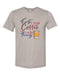 Coffee Shirt, First I Drink The Coffee Then I Do The Things, Unisex Fit, Sublimation, Soft Bella T, Gift For Coffee Lover, Coffee Apparel - Chase Me Tees LLC