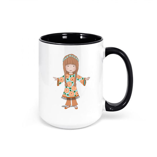 Old Fashion Mug, Megan, God's Girls Collection, Classic Mug, Old Timer Mug, Gift For Grandma, Vintage Coffee Mug, Hippie Mug, Birthday Gift - Chase Me Tees LLC