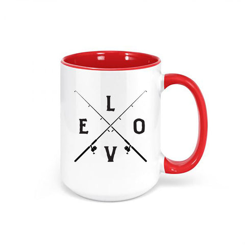 Fishing Mug, Love Fishing, Fishing Coffee Cup, Gift For Fisherman, Fishing Cup, Gift For Him, Birthday Gift, Dad Coffee Cup, Grandpa Mug - Chase Me Tees LLC