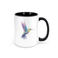 Hummingbird Mug, Watercolor Hummingbird, Hummingbird Lover, Gift For Her, Birthday Gift, Bird Lover, Hummingbird Coffee Cup, Bird Mug - Chase Me Tees LLC