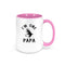 Papa Mug, I'm One Fly Papa, Papa Coffee Cup, Gift For Papa, Grandpa Coffee Cup, Trout Fishing Mug, Gift For Grandpa, Elk Hair Caddis, Mugs - Chase Me Tees LLC