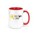 Rise And Shine Mug, Rooster Rise And Shine, Rooster Mug, Chicken Coffee Cup, Rooster Cup, Gift For Her, Farm Coffee Cup, Gift For Him - Chase Me Tees LLC
