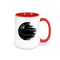 Deathstar Mug, Deathstar, Star Wars Coffee Mug, Deathstar Coffee Cup, Gift For Him, Birthday Idea, Gift For Nerd, Sublimated Mugs, Dad Cup - Chase Me Tees LLC