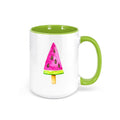 Watermelon Mug, Watermelon Popsicle, Popsicle Coffee Mug, Watermelon Coffee Cup, Watermelon Lover, Gift For Her, Birthday Gift Idea - Chase Me Tees LLC
