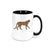 Cheetah Coffee Mug, Cheetah, Gift For Cheetah Lover, Feline Cup, Cheetah Cup, Cheetah Mug, Gift For Her, Cheetah Print Mug, Sublimated Mugs - Chase Me Tees LLC
