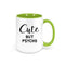 Cute But Psycho Coffee Mug, Cute But Psycho, Gift For Girlfriend, Funny Mugs, Psycho Coffee Mug, Psycho Mug, Mom Mug, Gift For Her, Cute Mug - Chase Me Tees LLC