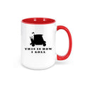 Golfing Coffee Cup, This Is How I Roll, Golf Mug, Gift For Golfer, Father's Day Gift, Golf Cup, Golfing Coffee Mug, Sublimated Design, Golf - Chase Me Tees LLC