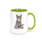 Llama Coffee Cup, Ukulele Llama, Llama Mug, Gift For Llama Lover, Llama Cup, Sublimated Design, Gift For Her, Ukulele Mug, Ukulele Player - Chase Me Tees LLC