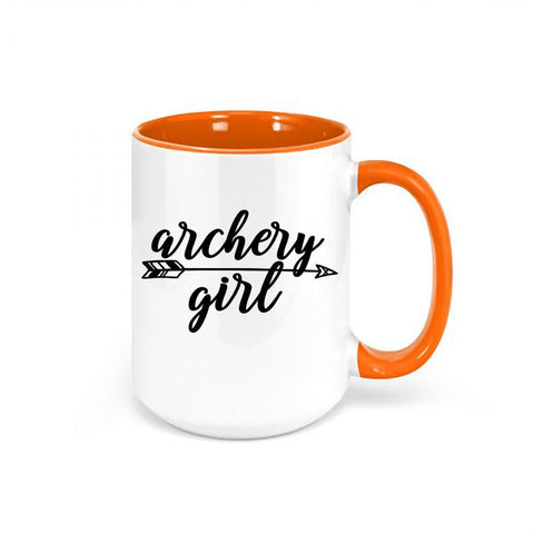 Women's Bow Hunting Mug, Archery Girl, Gift For Bow Hunter, Hunting And Fishing Mug, Girl's Archery, Women's Hunting Cup, Archery Coffee Cup - Chase Me Tees LLC