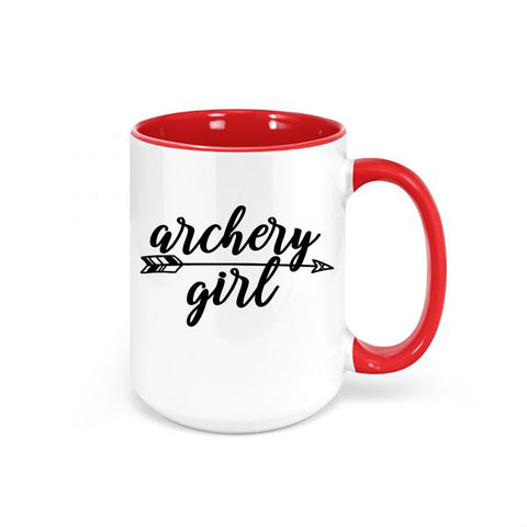 Women's Bow Hunting Mug, Archery Girl, Gift For Bow Hunter, Hunting And Fishing Mug, Girl's Archery, Women's Hunting Cup, Archery Coffee Cup - Chase Me Tees LLC