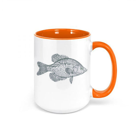 Crappie Coffee Mug, Crappie, Crappie Cup, Crappie Fisher, Gift For Fisherman, Fishing Mug, Crappie Fishing Mug, Gift For Him, Sublimated - Chase Me Tees LLC