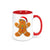 Christmas Coffee Mug, Christmas Gingerbread Man, Gingerbread Man Cup, Christmas Mugs, Sublimated Design, Christmas Mug, Christmas Cup - Chase Me Tees LLC