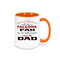 Falcons Coffee Mug, Most People Call Me A Falcons Fan My Favorite People Call Me Dad, Atlanta Mug, Falcons Football Mug, Falcons Coffee Cup - Chase Me Tees LLC