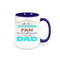 Dolphins Coffee Mug, Most People Call Me A Dolphins Fan My Favorite People Call Me Dad, Miami Mug, Dolphins Cup, Miami Football, Miami Cup - Chase Me Tees LLC