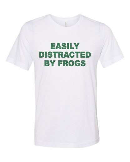 Easily Distracted By Frogs, Frog Shirt, Frog Lover, Unisex Fit, Sublimation, Gift For Frog Lover, Amphibian Lover, Gift For Her, Frogs - Chase Me Tees LLC