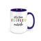 It's Too Peopley Outside, Funny Mugs, It's Too Peopley Mug, Gift For Her, Birthday Gift, Christmas Gift, Sublimated Design, Introvert Mug - Chase Me Tees LLC