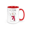 Let It Snow Coffee Mug, Let It Snow, Snowman Mug, Christmas Mug, Christmas Decor, Snowman Coffee Cup, Christmas Gift, Snowman Cup, Snow Mug - Chase Me Tees LLC