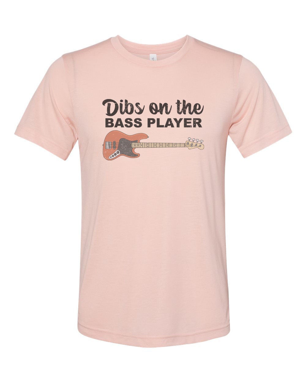 Dibs On The Bass Player, Bass Player Wife, Bassist Girlfriend, Unisex Fit, Sublimation, Bassist Girl, Bassist Wife, Band Wife, Gift For Her - Chase Me Tees LLC