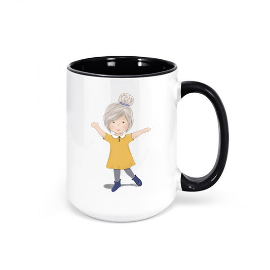 Old Fashion Mug, Channing, God's Girls Collection, Classic Mug, Old Timer Mug, Gift For Grandma, Vintage Coffee Mug, Trendy Mugs, Mom Mug - Chase Me Tees LLC