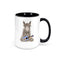 Llama Coffee Cup, Ukulele Llama, Llama Mug, Gift For Llama Lover, Llama Cup, Sublimated Design, Gift For Her, Ukulele Mug, Ukulele Player - Chase Me Tees LLC