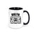 Brooklyn Coffee Mug, BKLYN, Boombox Cup, Brooklyn Cup, BKLYN Coffee Cup, Gift For Him, 90's Mug, Hip Hop Mug, Sublimated Design, Boombox Mug - Chase Me Tees LLC