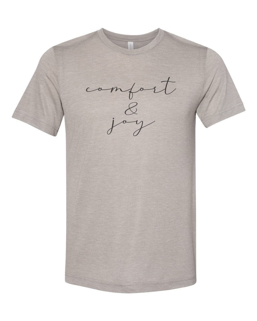 Comfort And Joy, Christmas Shirt, Unisex Fit, Christmas T-shirt, Comfort And Joy Shirt, Sublimated Design, Christmas Gift, Rustic Shirt - Chase Me Tees LLC
