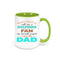 Dolphins Coffee Mug, Most People Call Me A Dolphins Fan My Favorite People Call Me Dad, Miami Mug, Dolphins Cup, Miami Football, Miami Cup - Chase Me Tees LLC