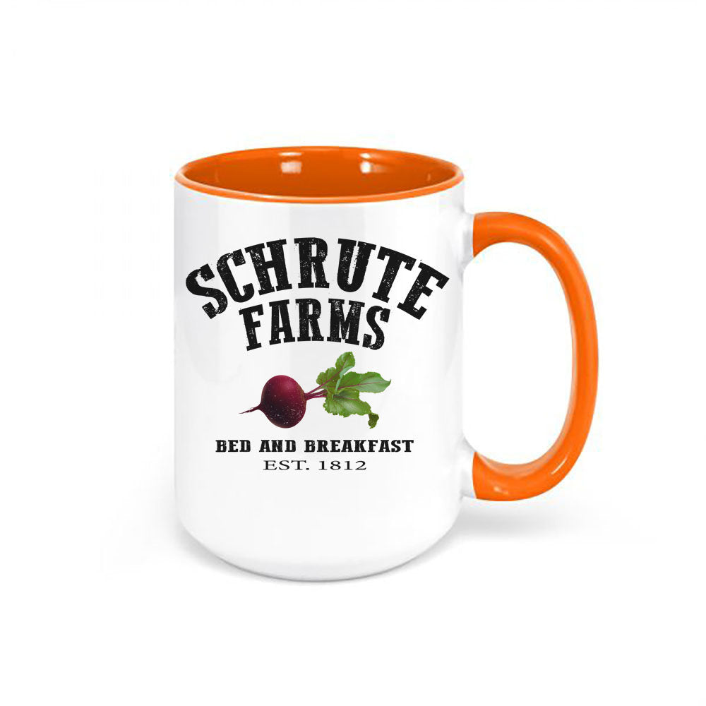 The Office Mug, Schrute Farms, Dwight Mug, Schrute Farms Mug, The Office Gift, Funny Mugs, Gift For Him, Coffee Gift, The Office Cup, Mugs - Chase Me Tees LLC