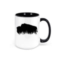 Buffalo Mug, Grass Buffalo, Bison Mug, Coffee Gift, Buffalo Coffee Cup, Bison Cup, Buffalo Gift, Birthday, Gift For Him, Buffalo Lover - Chase Me Tees LLC