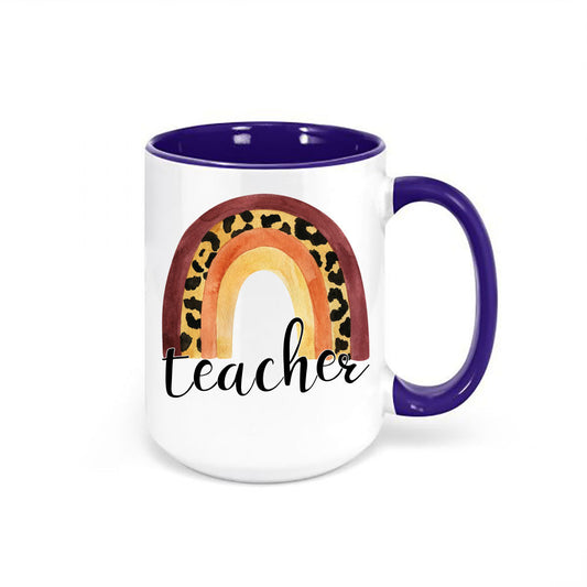 Teacher Mug, Gift For Teacher, Teacher, Dishwasher Safe, Teaching Coffee Mug, Gift For Her, Teacher Gift, Sublimated Design, Teachers Mug - Chase Me Tees LLC