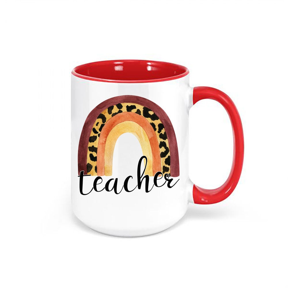 Teacher Mug, Gift For Teacher, Teacher, Dishwasher Safe, Teaching Coffee Mug, Gift For Her, Teacher Gift, Sublimated Design, Teachers Mug - Chase Me Tees LLC