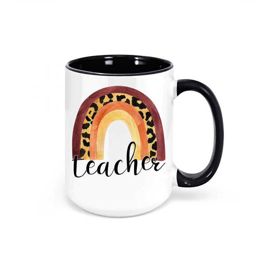 Teacher Mug, Gift For Teacher, Teacher, Dishwasher Safe, Teaching Coffee Mug, Gift For Her, Teacher Gift, Sublimated Design, Teachers Mug - Chase Me Tees LLC