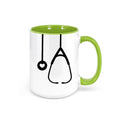 Doctor Mug, Nurse Mug, Stethoscope, Gift For Nurse, Dr. Coffee Cup, Gift For Doctor, Stethoscope Mug, Medical, Health Field, Nurse Graduate - Chase Me Tees LLC