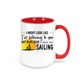 Sailing Mug, Gift For Sailor, Thinking About Sailing, Sailboat Mug, Sailing Coffee Mug, Nautical Mug, Father's Day Gift, Sailing Gift, Mugs - Chase Me Tees LLC