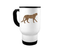 Cheetah Mug, Cheetah, Cheetah Coffee Mug, Cheetah Gift, 14oz Travel Mug, Cheetah Print Mug, Gift For Her, Cheetah Lover, Birthday Gift - Chase Me Tees LLC