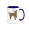 Chihuahua Mug, Leopard Chihuahua, Chihuahua Coffee Mug, Chihuahua Gift, Dog Mom Mug, Gift For Her, Leopard Coffee Cup, Chihuahua Owner - Chase Me Tees LLC