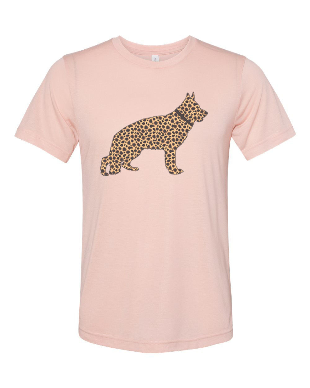 German Shepherd Shirt, Leopard German Shepherd, German Shepherd Tshirt, Dog Mom Shirt, Gift For Her, K-9 Shirt, Unisex Fit, German Shepherd - Chase Me Tees LLC