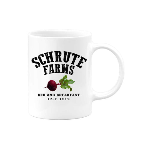 The Office Mug, Schrute Farms, Dwight Mug, Schrute Farms Mug, The Office Gift, Funny Mugs, Gift For Him, Coffee Gift, The Office Cup, Mugs - Chase Me Tees LLC