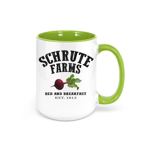 The Office Mug, Schrute Farms, Dwight Mug, Schrute Farms Mug, The Office Gift, Funny Mugs, Gift For Him, Coffee Gift, The Office Cup, Mugs - Chase Me Tees LLC