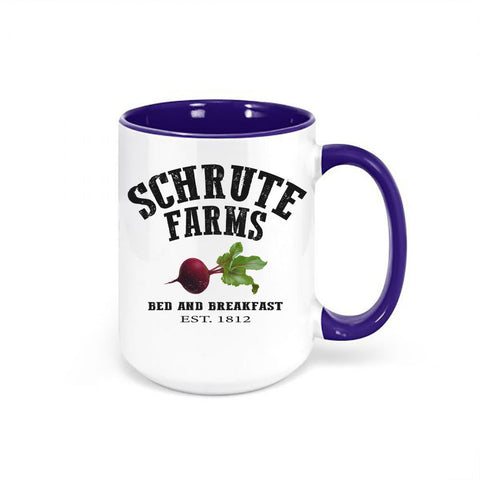 The Office Mug, Schrute Farms, Dwight Mug, Schrute Farms Mug, The Office Gift, Funny Mugs, Gift For Him, Coffee Gift, The Office Cup, Mugs - Chase Me Tees LLC
