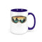 Snowboard Mug, Snowboard Goggles, Snowboard Gift, Ski Mug, Snowboard Coffee Cup, Coffee Cup, Gift For Him, Snow Mug, Gift For Snowboarder - Chase Me Tees LLC
