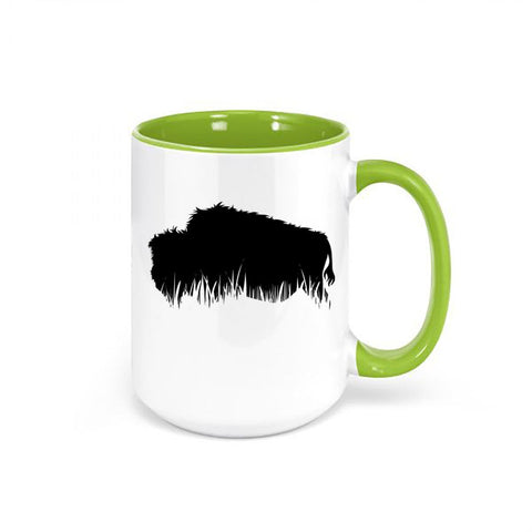 Buffalo Mug, Grass Buffalo, Bison Mug, Coffee Gift, Buffalo Coffee Cup, Bison Cup, Buffalo Gift, Birthday, Gift For Him, Buffalo Lover - Chase Me Tees LLC