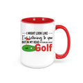 Golfing Mug, Thinking About Golf, Golfing Gift, Funny Coffee Cups, Gift For Golfer, Dad Mug, Golfer Gift, Father's Day Gift, Golf Cup - Chase Me Tees LLC