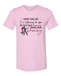 Salsa Dancing Shirt, Thinking About Salsa Dancing, Dancing Shirt, Unisex Fit, Gift For Her, Salsa Dancing, Dance Shirt, Dance Gift, Salsa - Chase Me Tees LLC