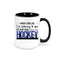 Hockey Coffee Mug, Hockey Gift, Thinking About Hockey, Ice Hockey Mug, Gift For Him, Sports Fan, Hockey Cup, Sublimated Design, Hockey Fan - Chase Me Tees LLC