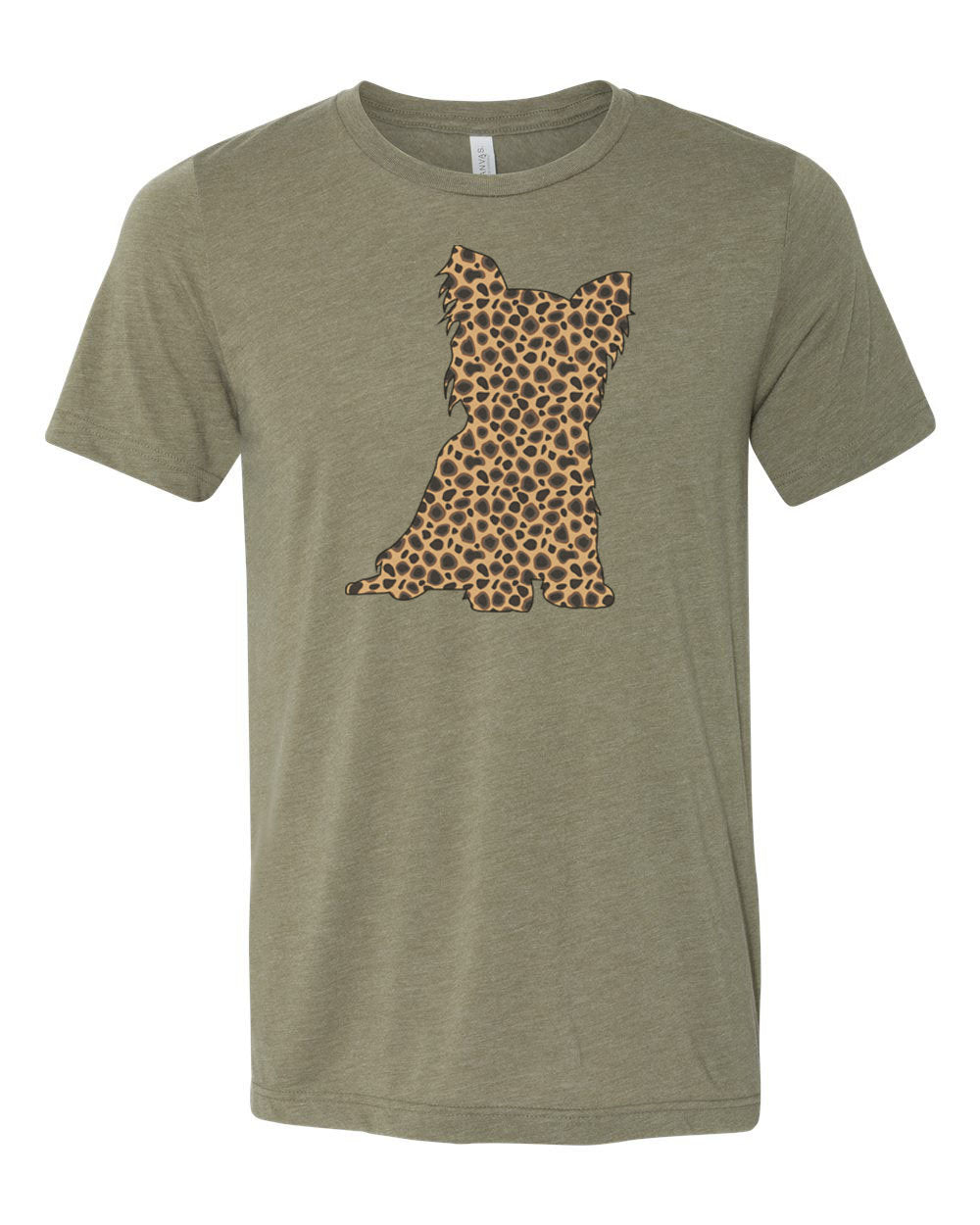 Yorkie Shirt, Yorkshire Shirt, Leopard Yorkie, Unisex Fit, Super Soft Shirt, Yorkie Gift, Yorkshire Owner, Sublimated Deisgn, Yorkie Lover - Chase Me Tees LLC